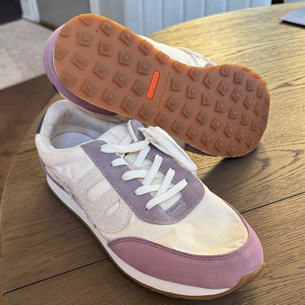 Hush Puppies Purple and White Athletic Shoes